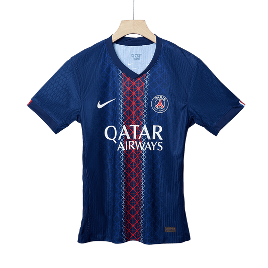 KVARATSKHELIA #7 PSG Hjemme Herrer Matchdrakt 2025/26