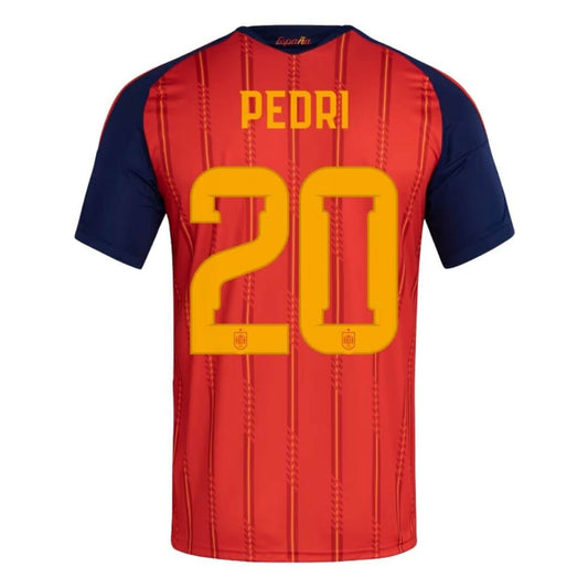 Spania Hjemme Herrer Fan-drakt PEDRI #20 – VM 2026