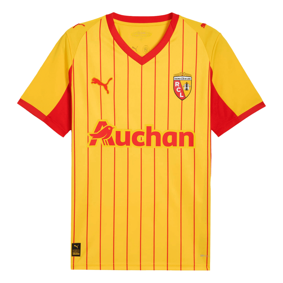 RC Lens Hjemme Herrer Fan-drakt 2025/26
