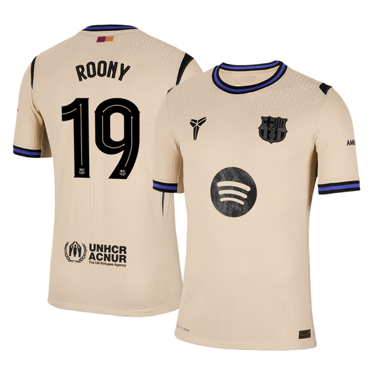 ROONY #19 Barcelona Borte UCL Herrer Matchdrakt 2025/26