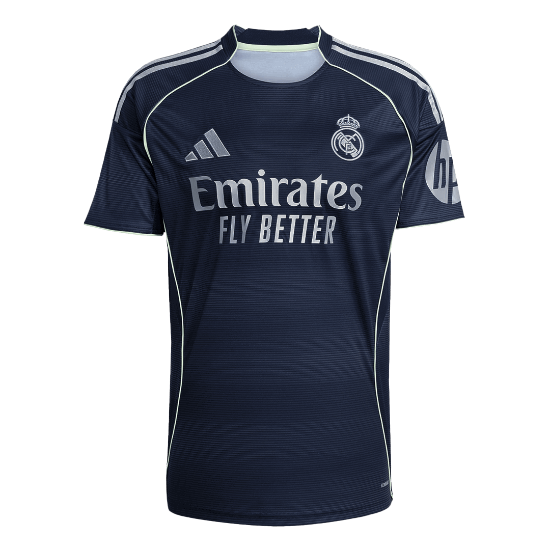 Real Madrid Borte Marineblå Herrer Fan-drakt 2025/26