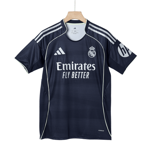 Real Madrid Borte Marineblå Herrer Fan-drakt 2025/26