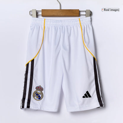 Real Madrid Hjemme Barn Drakt + Shorts 2025/26