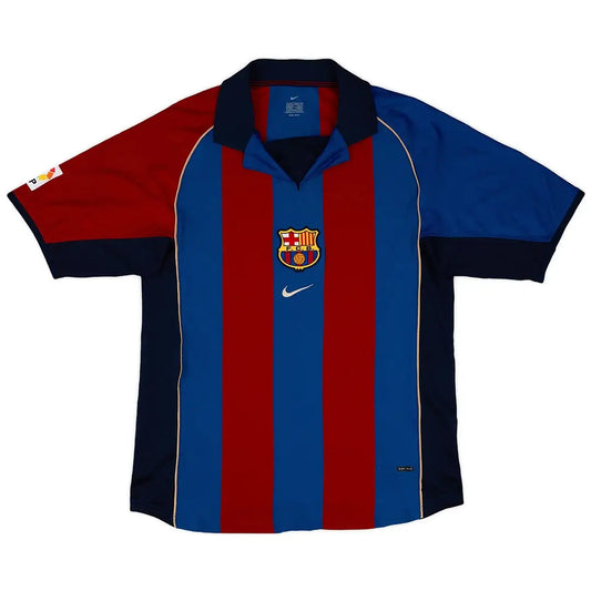 Barcelona 2001/02 Hjemme Retro drakt