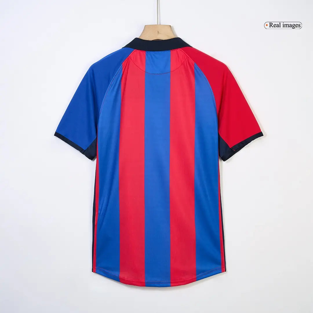 RIVALDO #10 Barcelona 2001/02 Hjemme Retro drakt