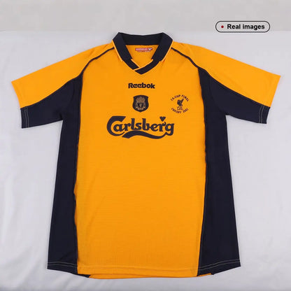 FOWLER #9 Liverpool 2000/01 Borte Retro drakt