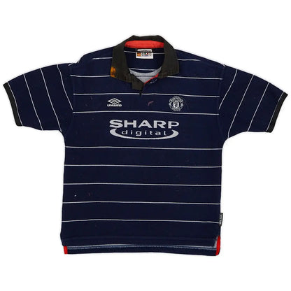Yorke #19 Manchester United 1999/00 Borte Retro drakt