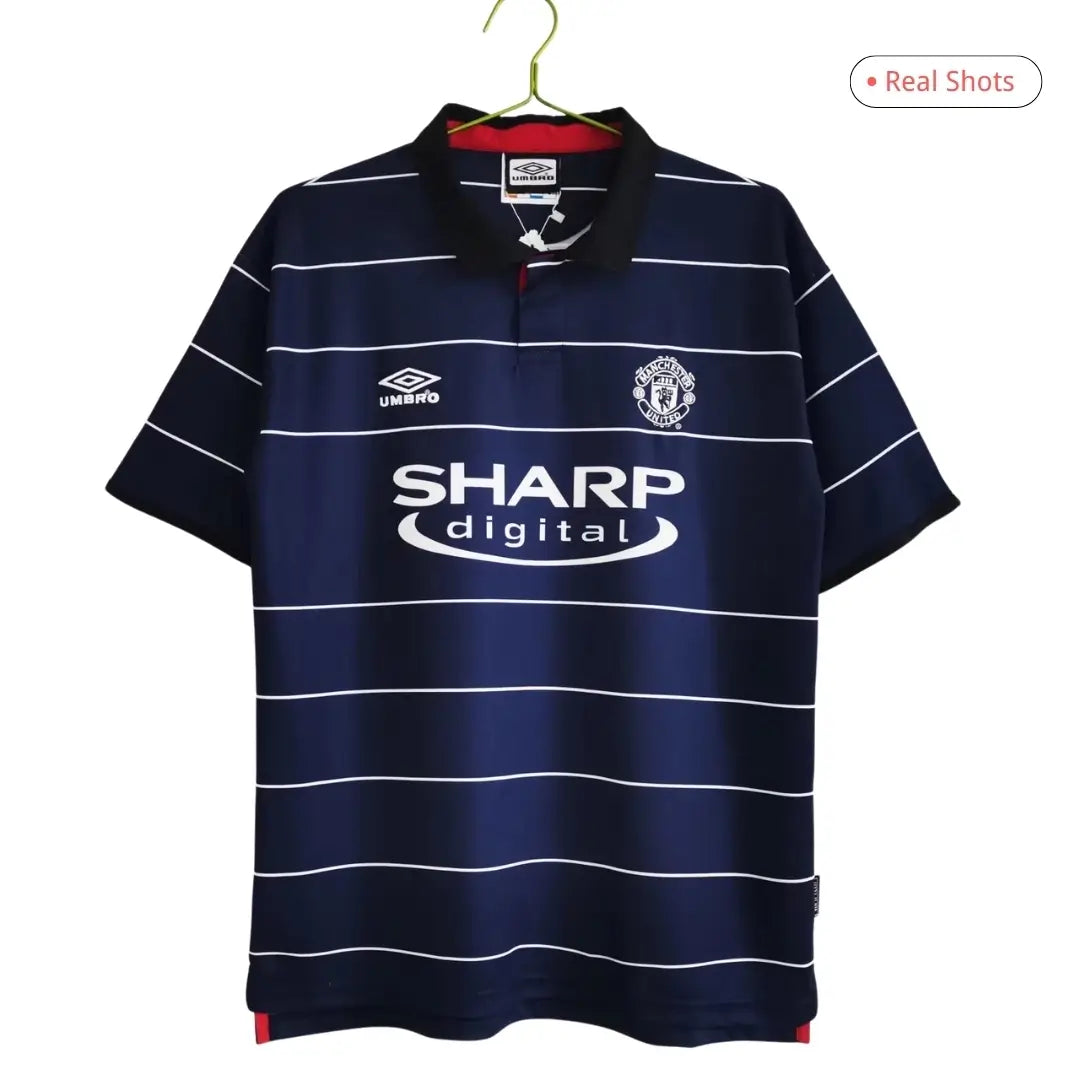 Yorke #19 Manchester United 1999/00 Borte Retro drakt
