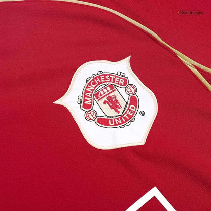 Rooney #8 Manchester United 2006/07 Hjemme Retro drakt