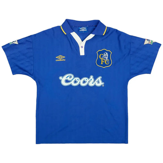 Chelsea 1995/97 Hjemme Retro drakt