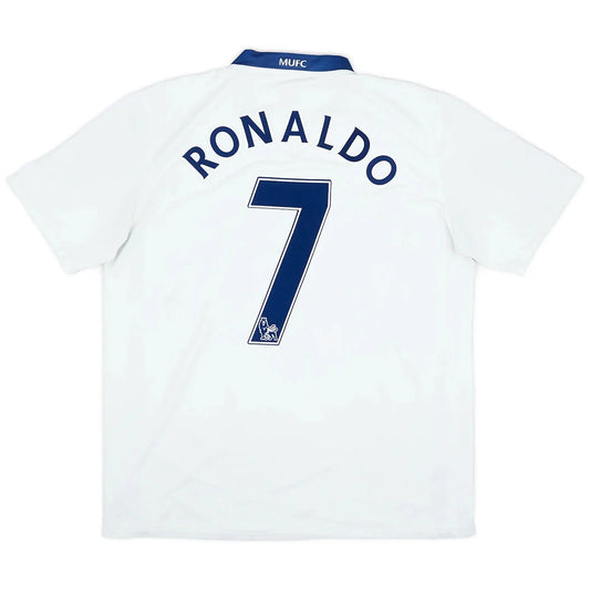 Ronaldo #7 Manchester United 2008/09 Borte Retro drakt
