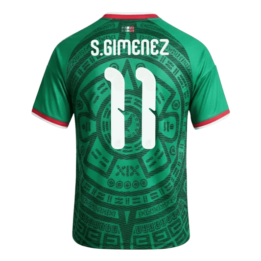 Mexico Hjemme Herrer Fan-drakt S.GIMÉNEZ #11 – VM 2026