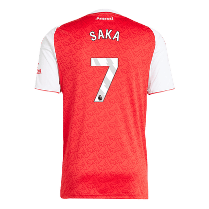 SAKA #7 Arsenal Hjemme Rød Herrer Fan-drakt 2025/26