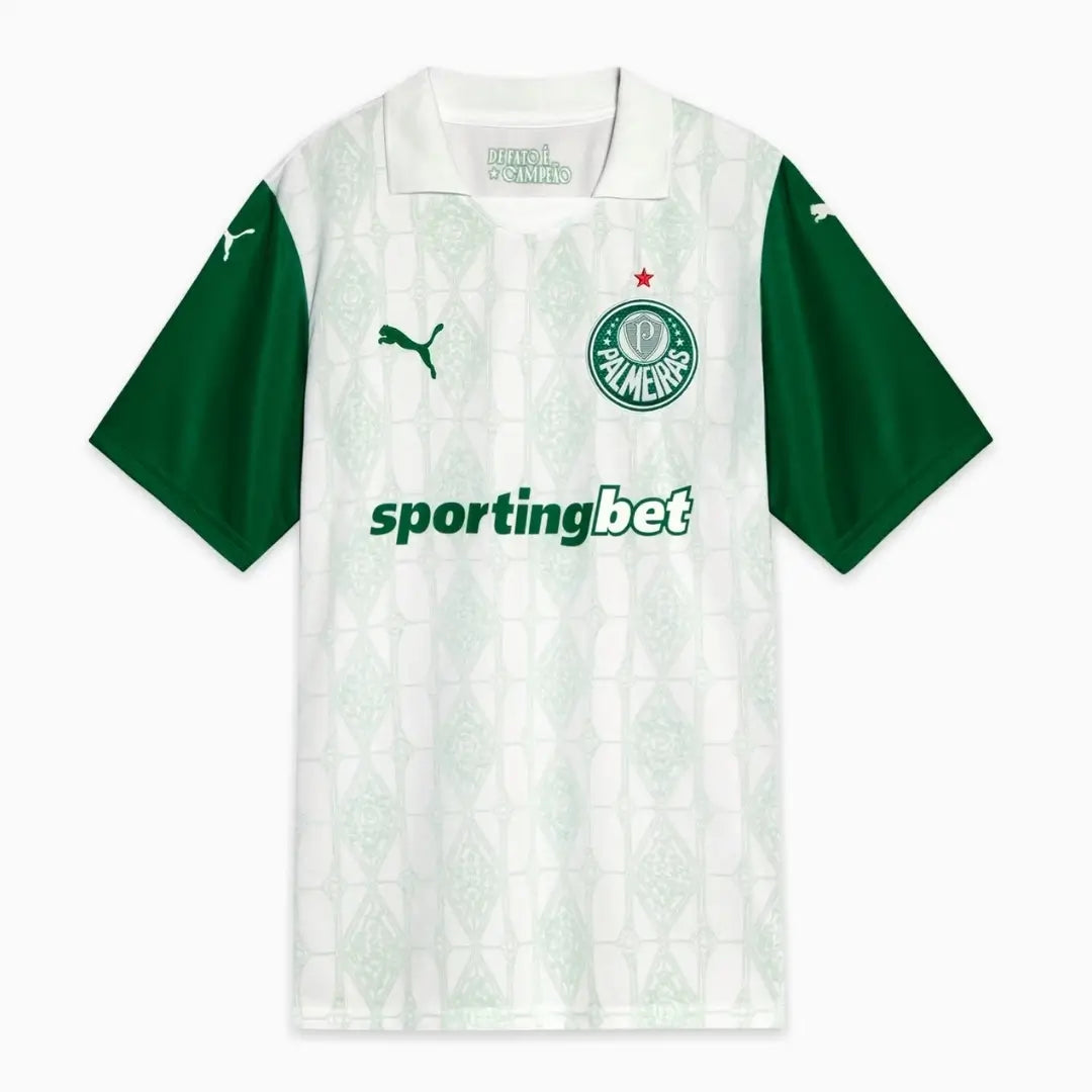 Richard Rios #8 SE Palmeiras Borte Herrer Fan-drakt 2025/26