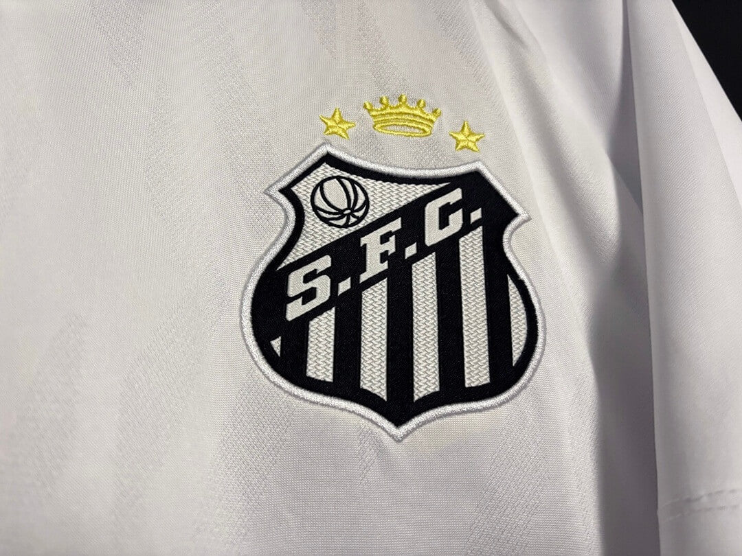 NEYMAR JR #10 Santos FC Hjemme Herrer Fan-drakt 2025/26