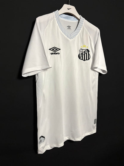 NEYMAR JR #10 Santos FC Hjemme Herrer Fan-drakt 2025/26