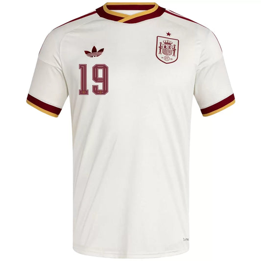 Spania Borte Herrer Fan-drakt LAMINE YAMAL #19 – VM 2026