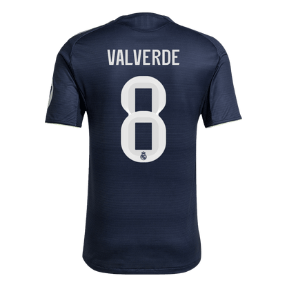 VALVERDE #8 Real Madrid Borte Herrer Matchdrakt 2025/26