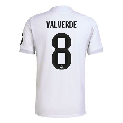 VALVERDE #8 Real Madrid Hjemme Herrer Matchdrakt 2025/26
