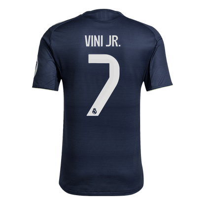VINI JR. #7 Real Madrid Borte Herrer Matchdrakt 2025/26