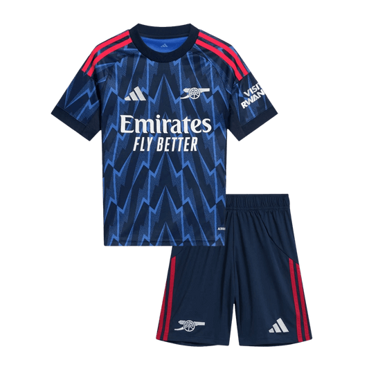 Arsenal Bortedrakt Barn – Draktsett 2025/26