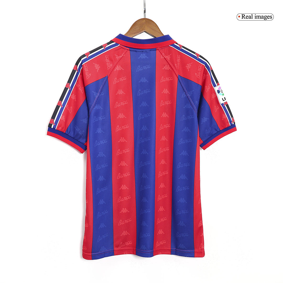 Ronaldo #9 Barcelona 1996/97 Hjemme Retro drakt