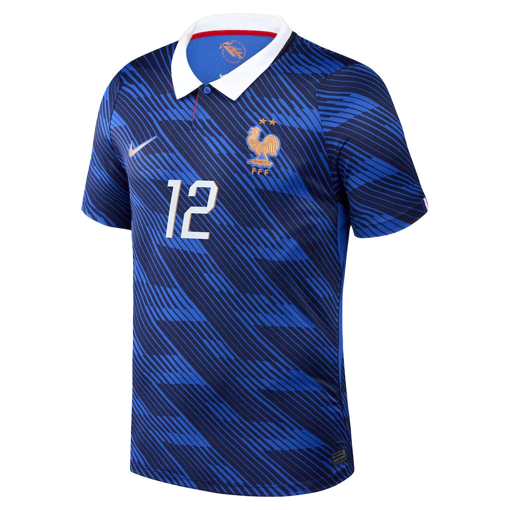 Frankrike Hjemme Herrer Fan-drakt BARCOLA #12 – VM 2026