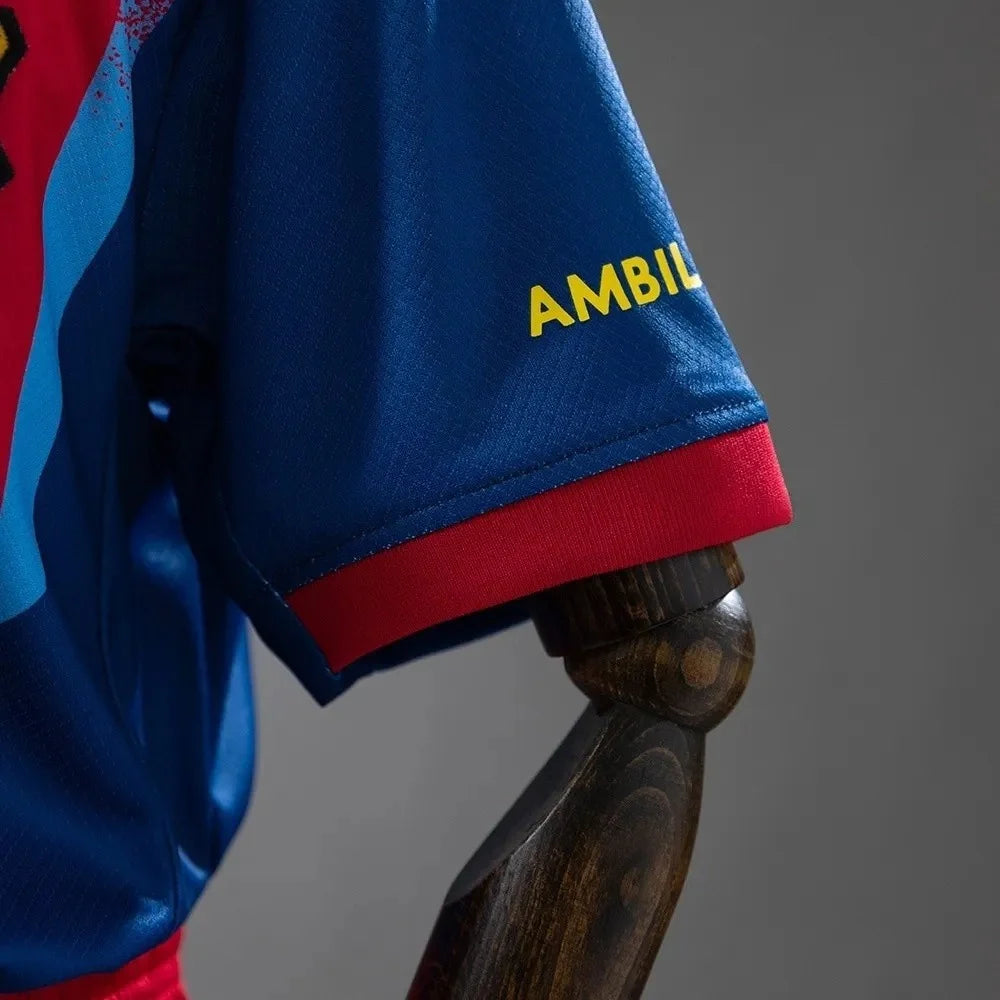 Barcelona Fjerde Barn Drakt + Shorts 2025/26