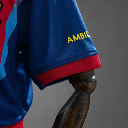 Barcelona Fjerde Barn Drakt + Shorts 2025/26