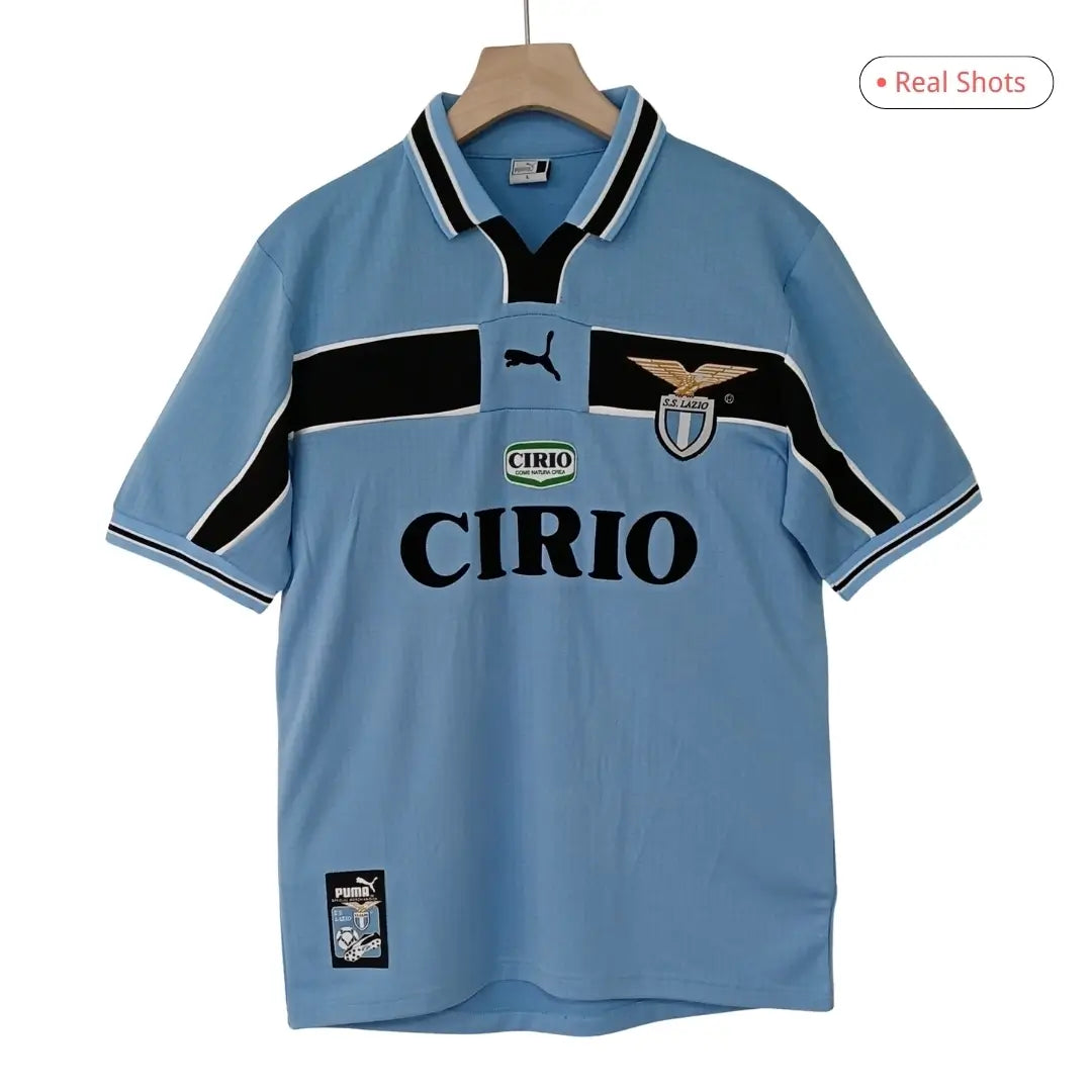 Lazio 1998/00 Hjemme Retro drakt