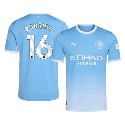 RODRIGO #16 Manchester City Hjemme Herrer Fan-drakt 2026/27