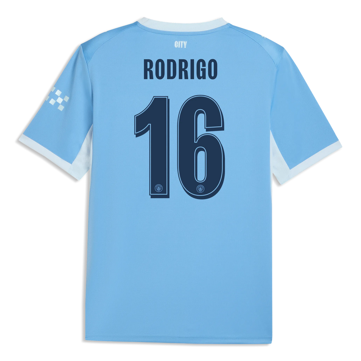 RODRIGO #16 Manchester City Hjemme UCL Herrer Fan-drakt 2026/27