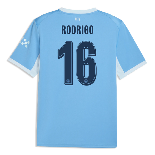 RODRIGO #16 Manchester City Hjemme UCL Herrer Fan-drakt 2026/27