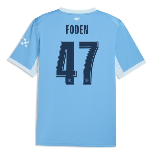FODEN #47 Manchester City Hjemme UCL Herrer Fan-drakt 2026/27