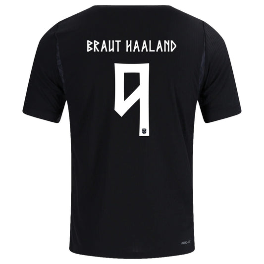 Norge Borte Herrer Matchdrakt Braut Haaland #9 – VM 2026