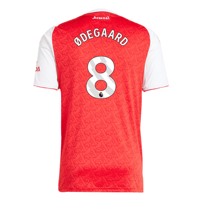 ØDEGAARD #8 Arsenal Hjemme Rød Herrer Fan-drakt 2025/26