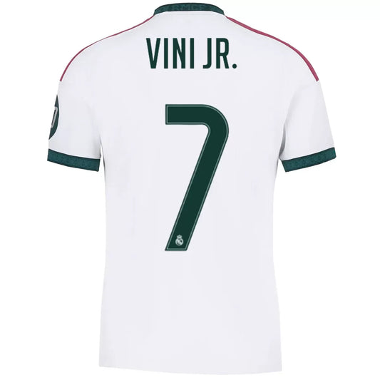 Vini Jr. #7 Real Madrid Hjemme Herrer Fan-drakt 2026/27
