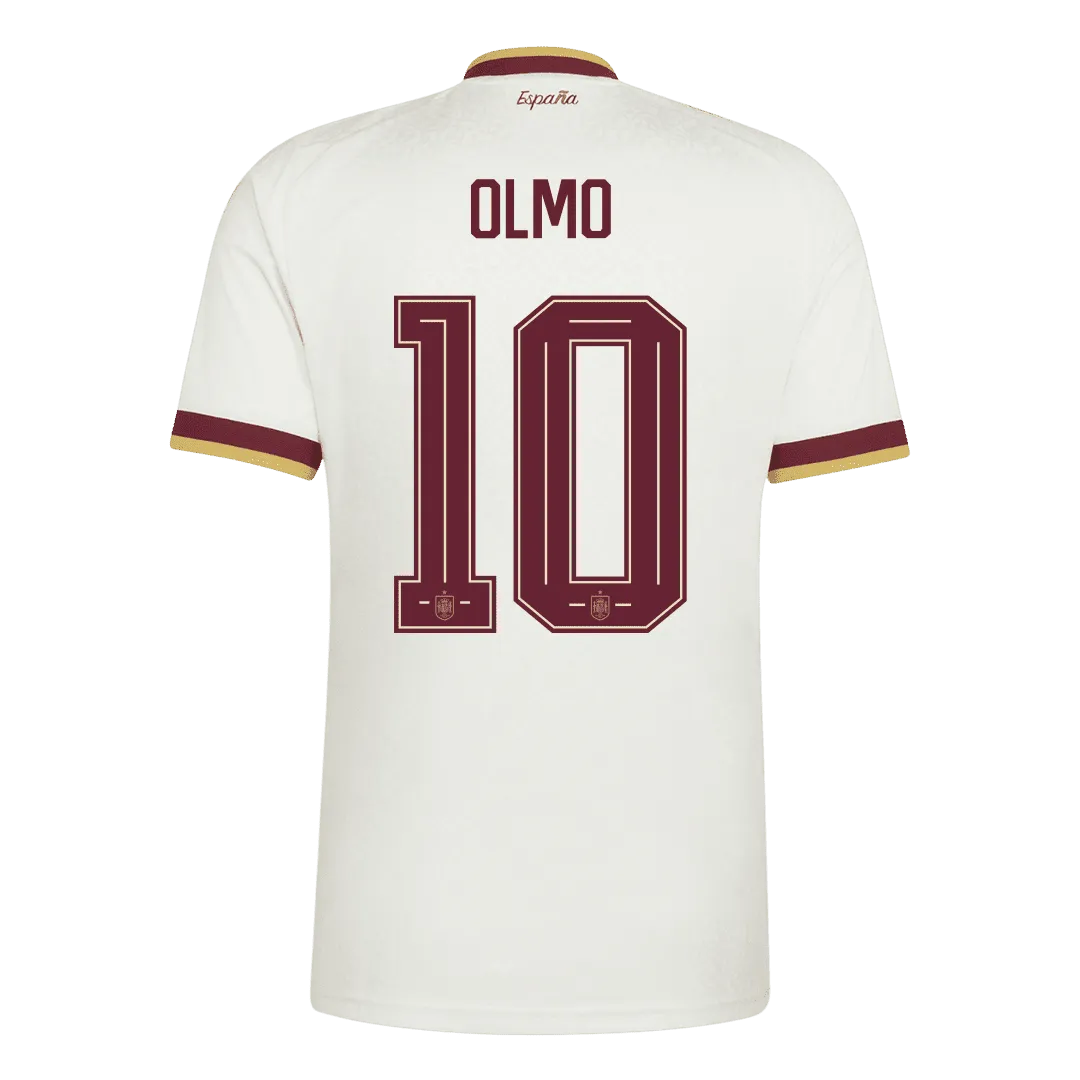 Spania Borte Herrer Matchdrakt OLMO #10 – VM 2026-Vinnertrøye