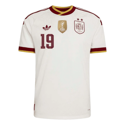 Spania Borte Herrer Fan-drakt LAMINE YAMAL #19 – VM 2026 - Vinnertrøye