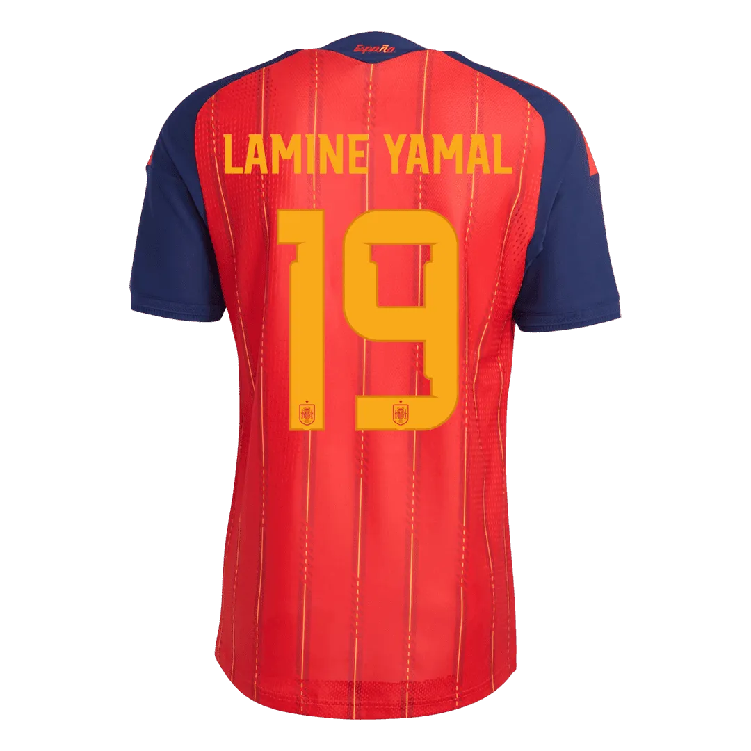 Spania Hjemme Herrer Matchdrakt LAMINE YAMAL #19 – VM 2026 - Vinnertrøye
