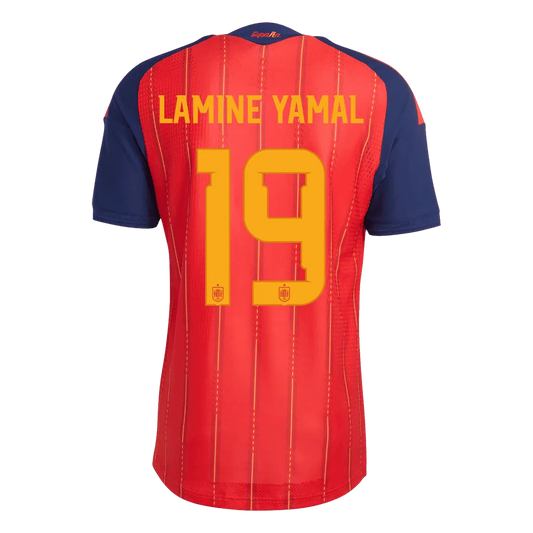 Spania Hjemme Herrer Fan-drakt LAMINE YAMAL #19 – VM 2026 - Vinnertrøye