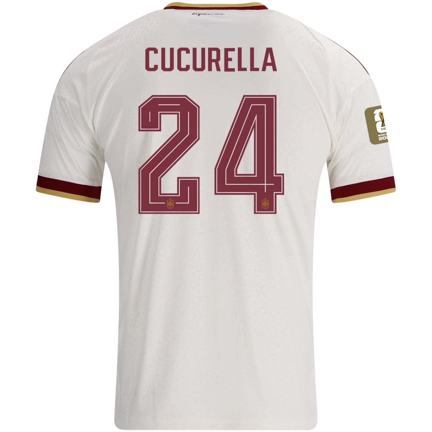 Spania Borte Herrer Fan-drakt Cucurella #24 – VM 2026
