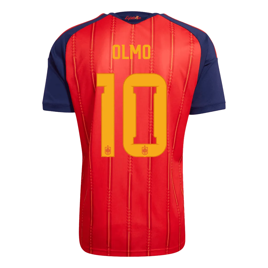 Spania Hjemme Herrer Matchdrakt OLMO #10 – VM 2026 - Vinnertrøye