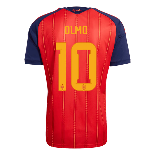 Spania Hjemme Herrer Fan-drakt OLMO #10 – VM 2026 - Vinnertrøye