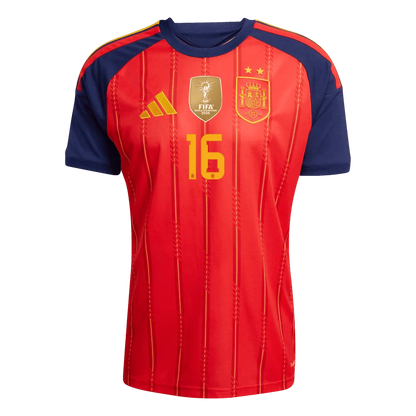 Spania Hjemme Herrer Matchdrakt RODRIGO #16 – VM 2026 - Vinnertrøye