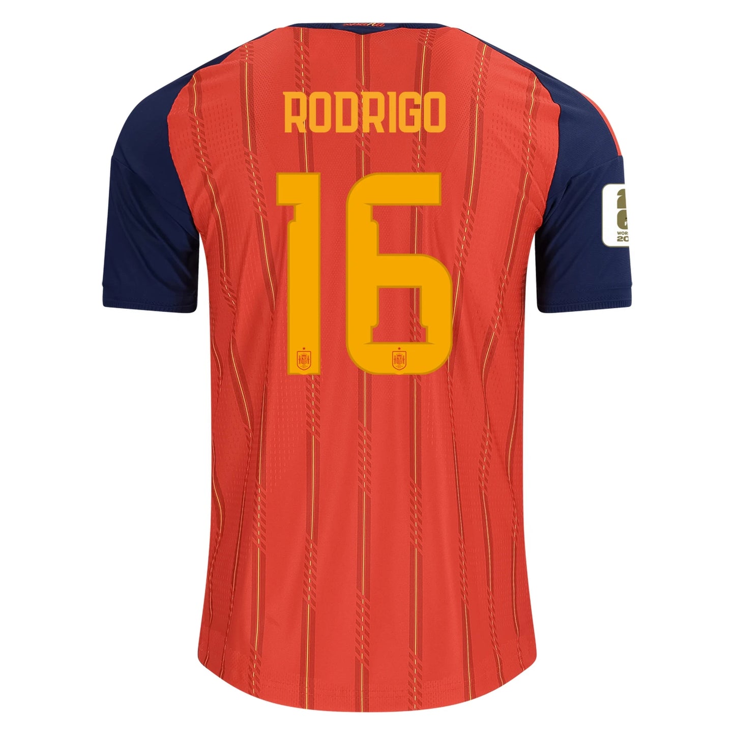 Spania Hjemme Herrer Matchdrakt Rodrigo #16 – VM 2026