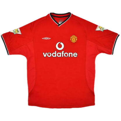 KEANE #16 Manchester United 2000/02 Hjemme Retro drakt